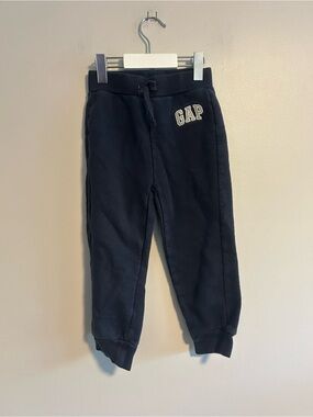 GAP Toddler 3 Navy blue Fleece Jogger Pants